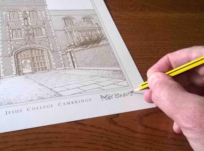 cambridge college prints