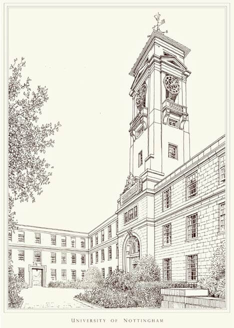 nottingham university print