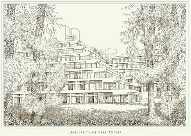 university of east anglia UEA print