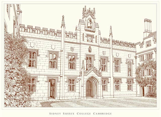 sidney sussex college cambridge