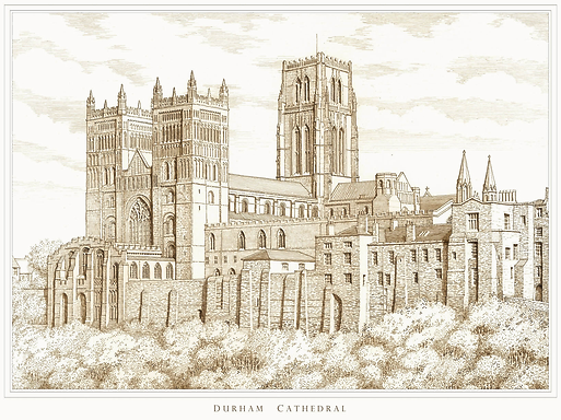 durham cathedral print